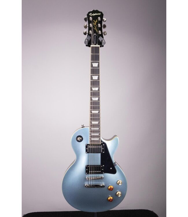 Used Epiphone Joe Bonamassa Les Paul Standard - Pelham Blue - With Case & COA