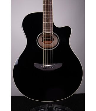 Yamaha Yamaha APX600 Thinline Cutaway Acoustic - Electric Guitar - Black