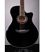 Yamaha APX600 Thinline Cutaway Acoustic - Electric Guitar - Black