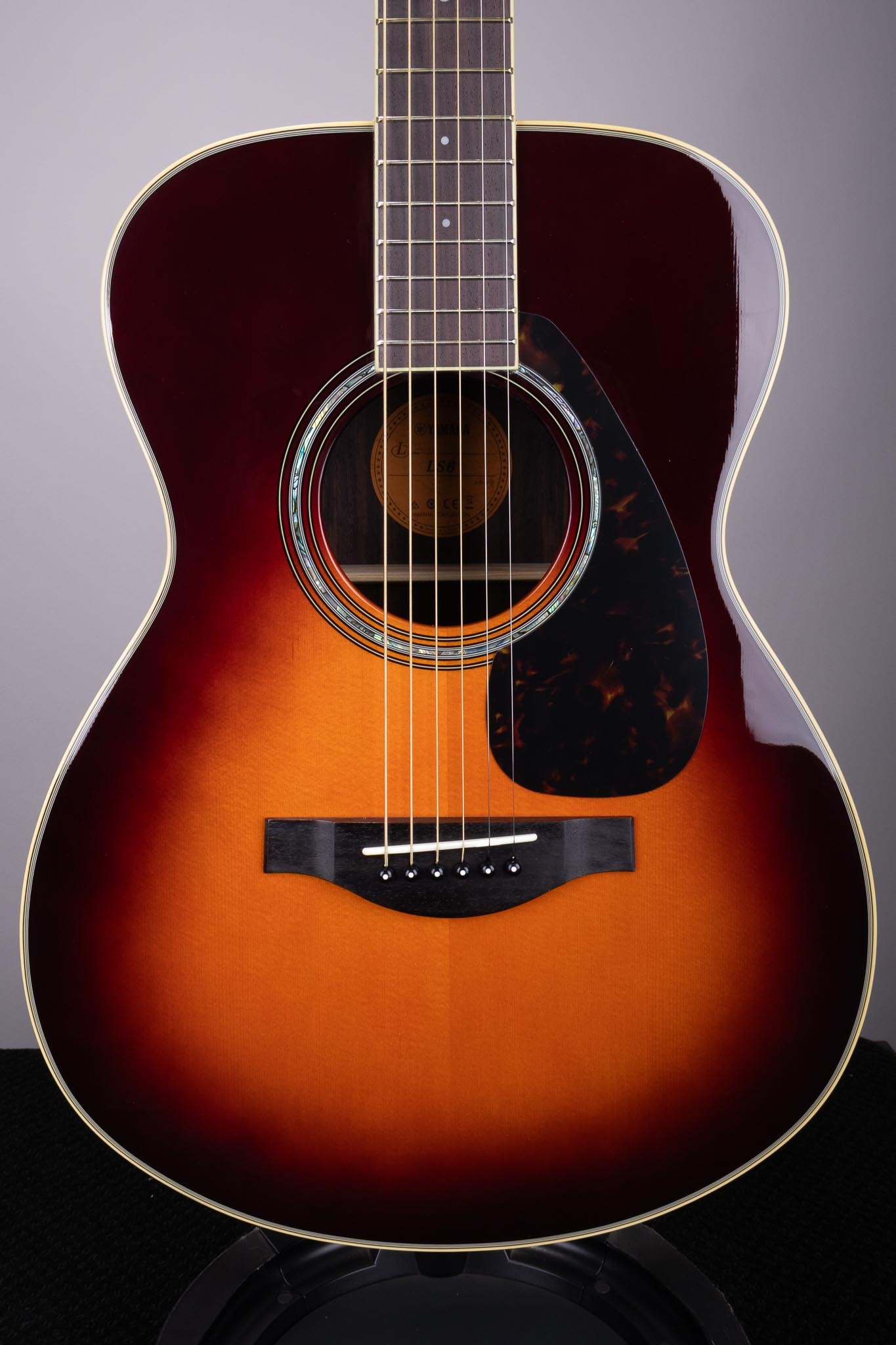 Yamaha LS6 ARE Acoustic-Electric Guitar Brown Sunburst - Roxy Music