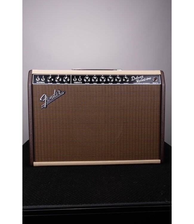 Fender '65 Deluxe Reverb 1x12 Tube Amp Vanilla Cocoa