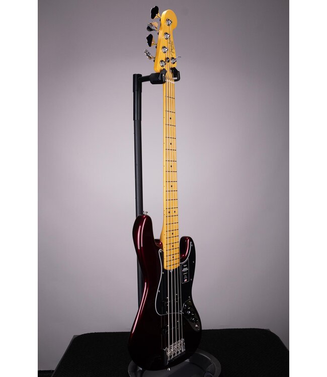 Fender American Professional Jazz Bass V Oxblood Maple Fingerboard