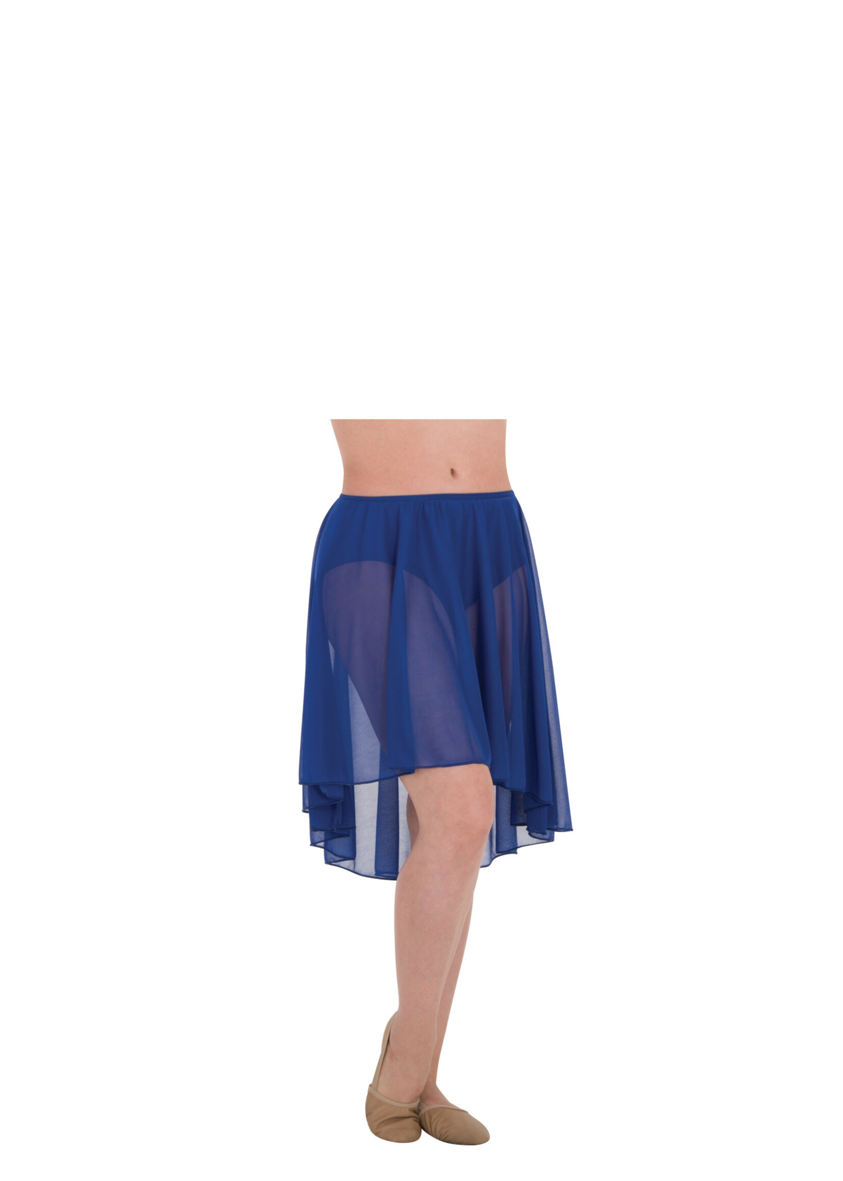 Body Wrappers Body Wrappers Womens Hi-Lo Skirt, PS, DRY, 989
