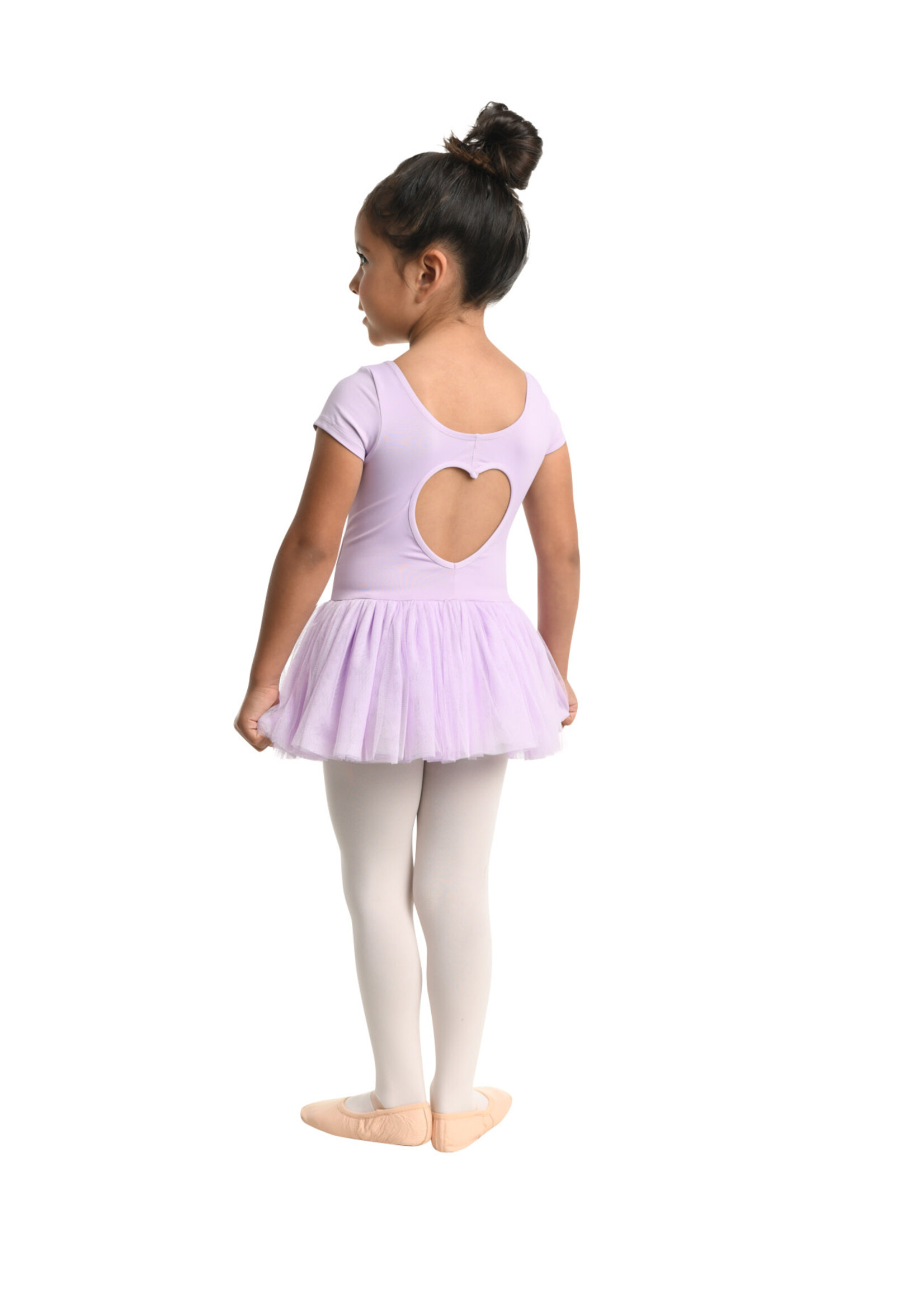 DANZNMOTION DANZNMOTION Girls Penny Cap Sleeve Dance Dress 23209C