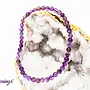 Amethyst 4MM Bracelet