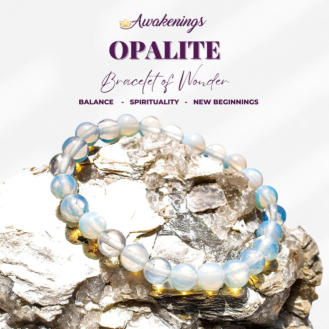 Opalite 8mm Bracelet