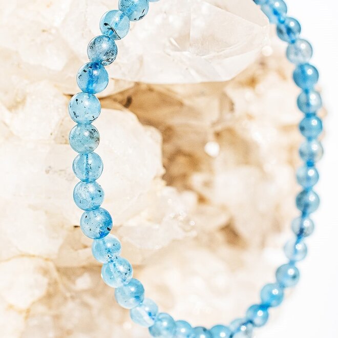 Bracelet Aquamarine 4mm