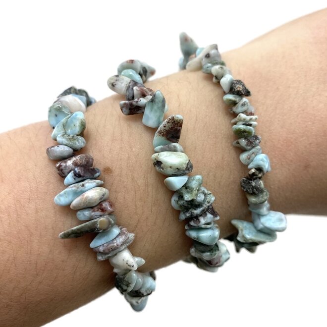 Larimar Bracelet - 4mm