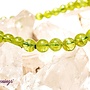 Bracelet, Peridot 4MM