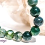 Moss Agate Bracelet 6 MM