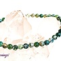 Bracelet Moss Agate 4mm