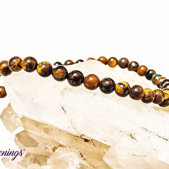 Tiger Eye Bracelet 4MM