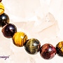 Multi Tiger's Eye Bracelet 6mm
