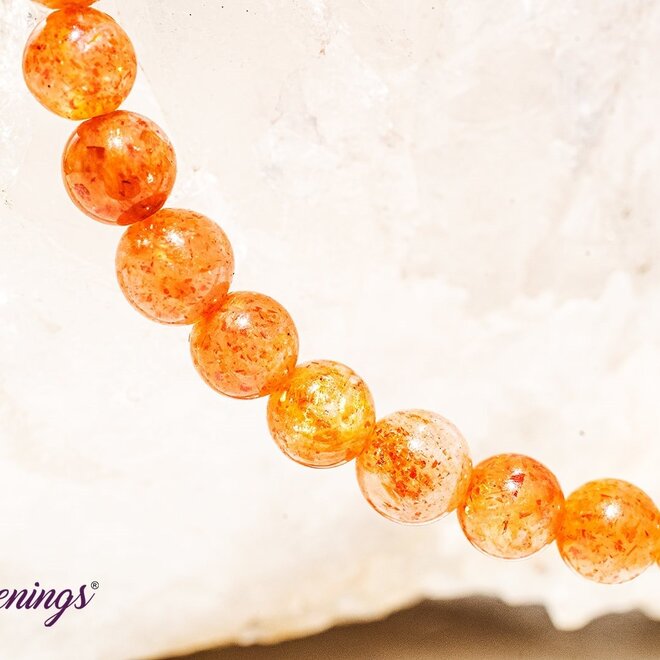 Sunstone 4mm Bracelet