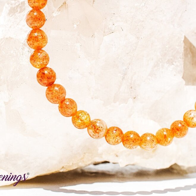 Sunstone 4mm Bracelet