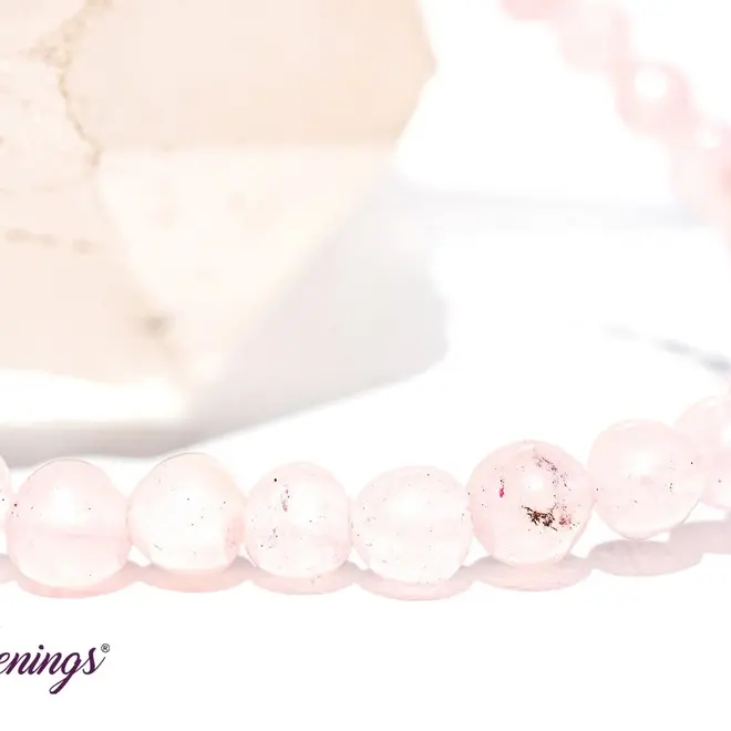 Rose Quartz Bracelet 4mm