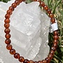 Bracelet, Hessonite 4MM
