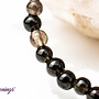 Bracelet Black Tourmaline 4mm