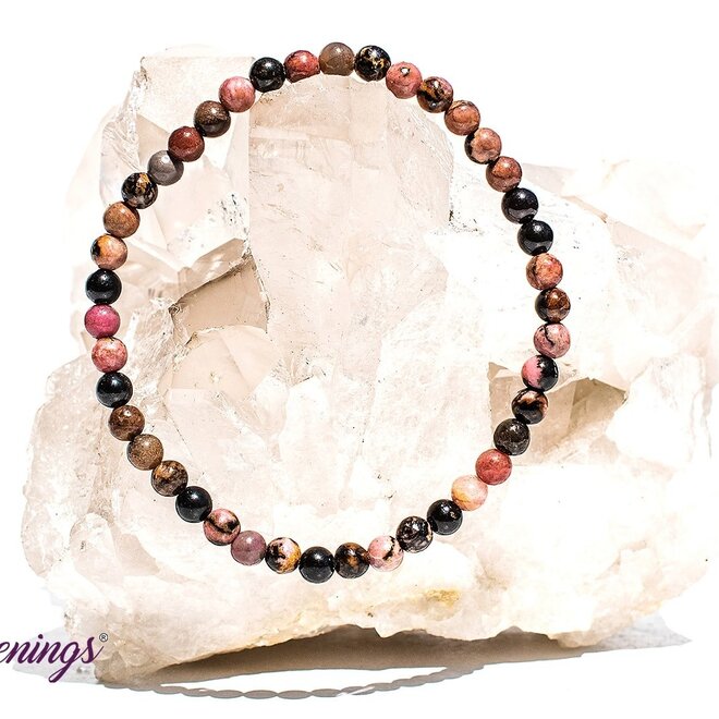 Rhodonite Bracelet 4mm