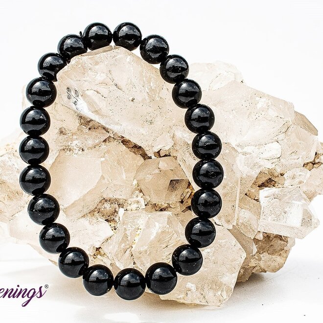 Bracelet Black Tourmaline 8mm