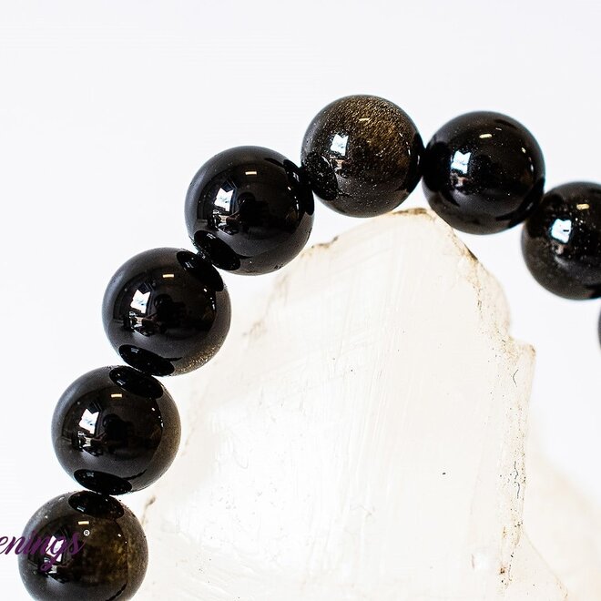 Goldshein Obsidian Bracelet 8mm