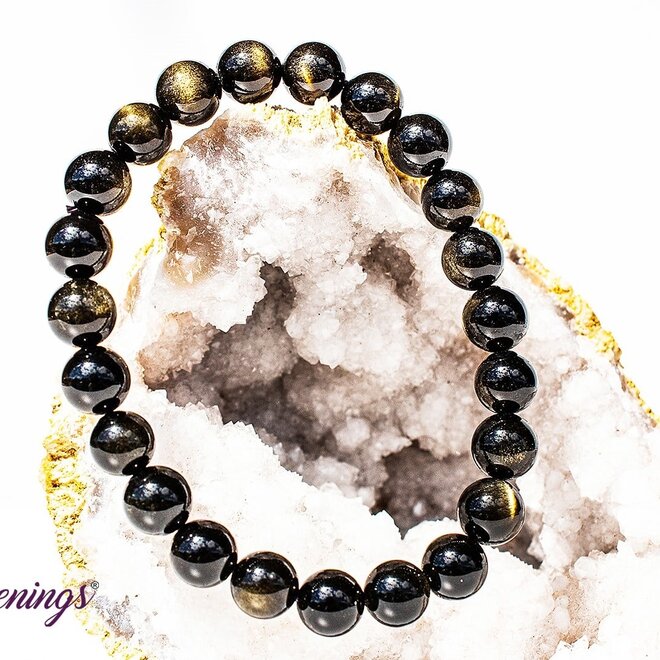 Goldshein Obsidian Bracelet 8mm