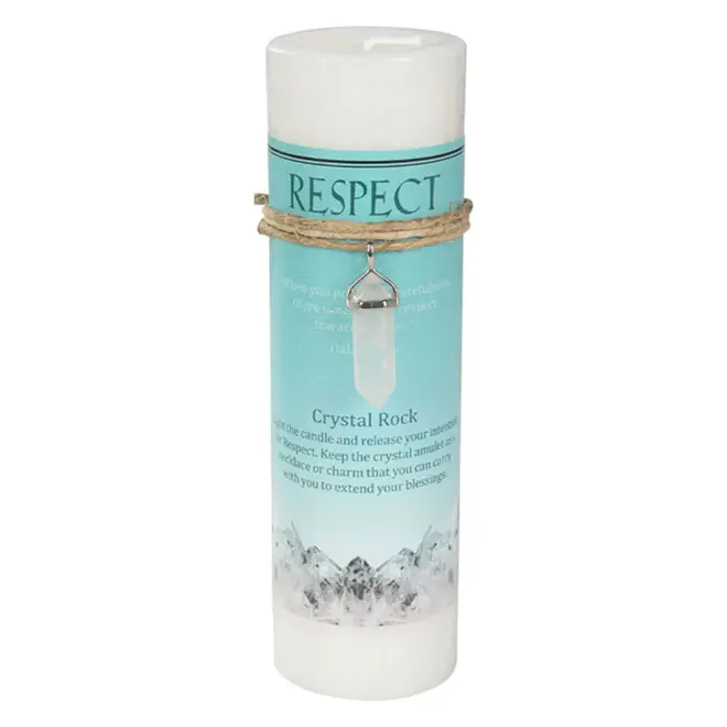 RESPECT  Crystal Energy Candle