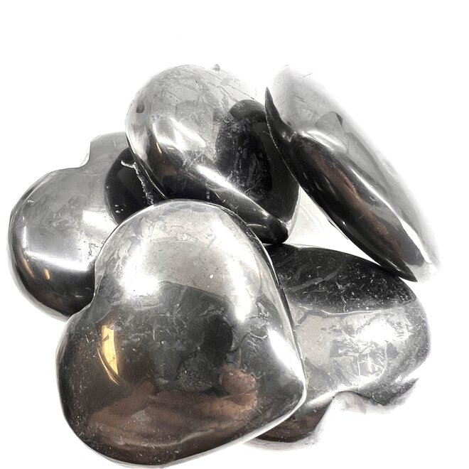 Shungite Hearts Large