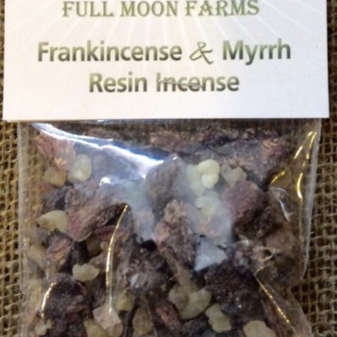 Frankincense & Myrrh Resin Incense 1oz