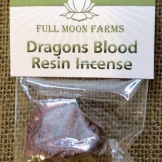 Dragons Blood Resin Incense - 0.5oz - Full Moon Farms