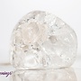 Crackled Clear Quartz (Fire & Ice) Tumbled