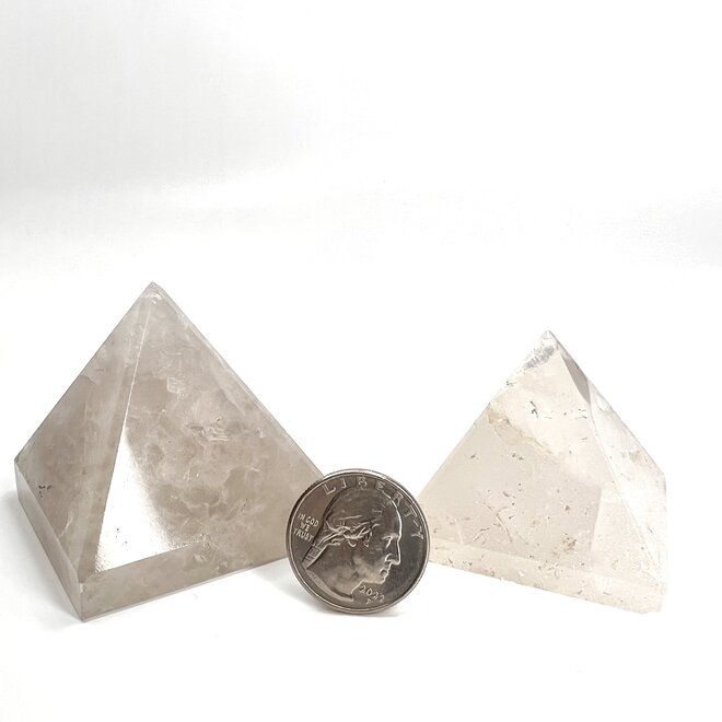 1" Clear Quartz Pyramid