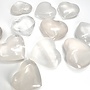 Clear Quartz Hearts