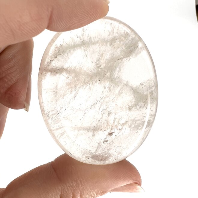 Clear Quartz Worry Stones