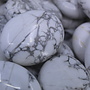 White Howlite Worry Stones