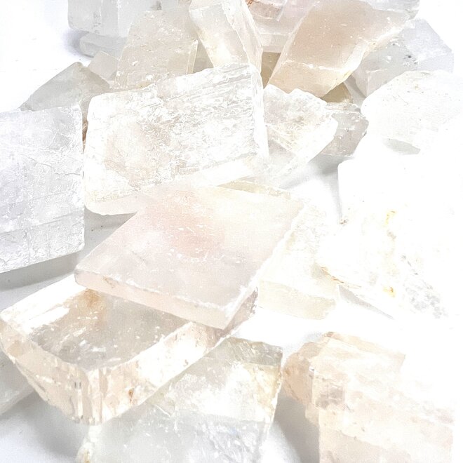 Clear Rhombus Calcite/ Icelandic Spar/ Optical Calcite Small