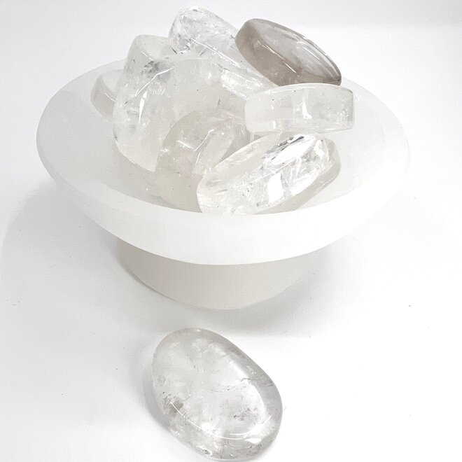 Clear Quartz Palmstone