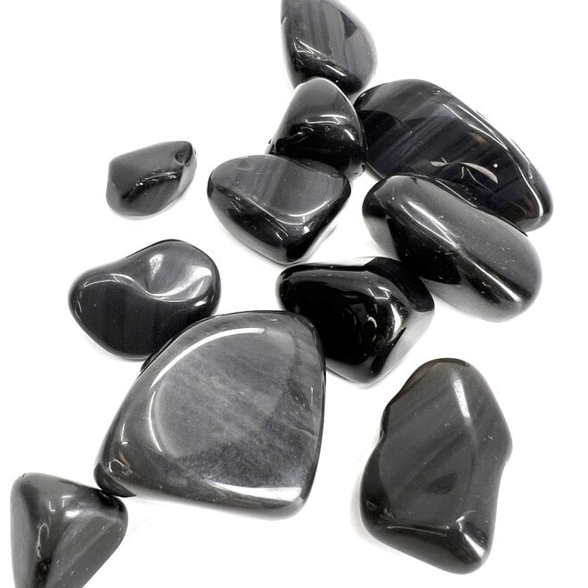 Rainbow Obsidian Tumbled