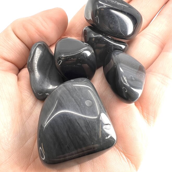 Rainbow Obsidian Tumbled