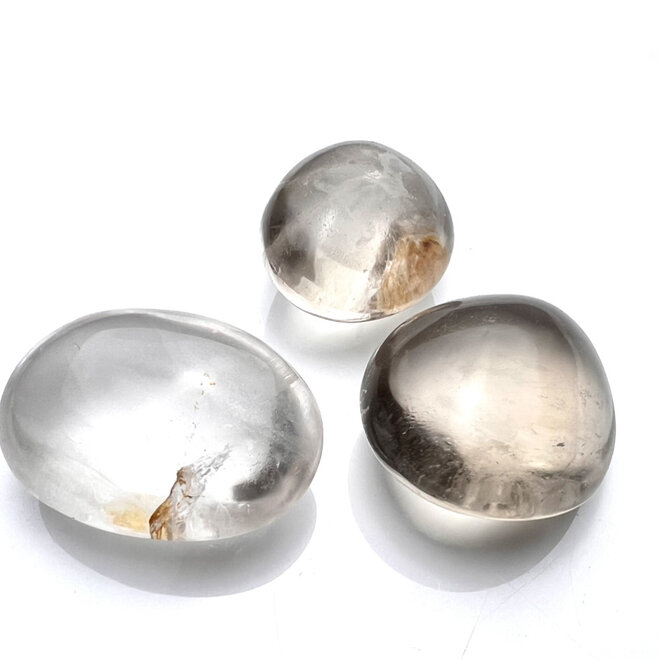 Smoky Quartz Pillow Palm Stone