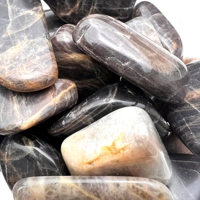 Black Moonstone Tumble