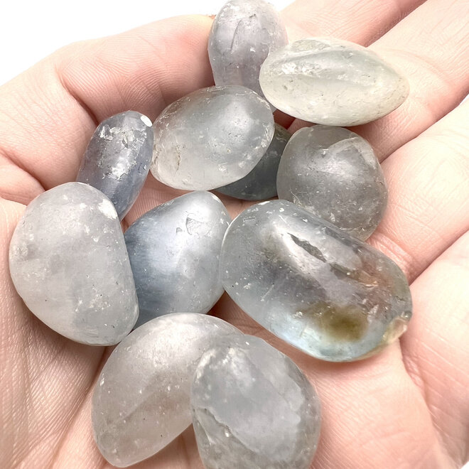 Blue Celestite - Tumbled