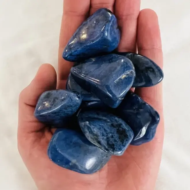 Dumortierite Tumbled