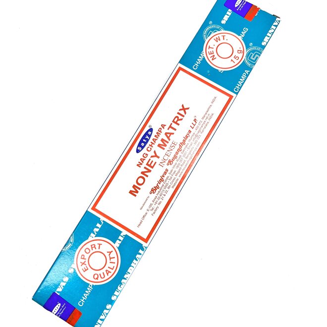 Money Matrix Incense 15g - Satya