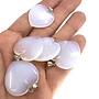 Opalite Heart Pendants