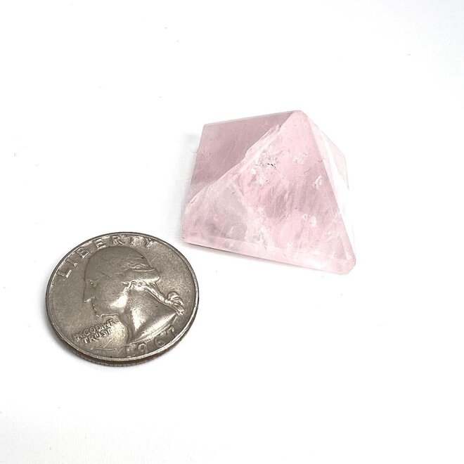 Rose Quartz Pyramid