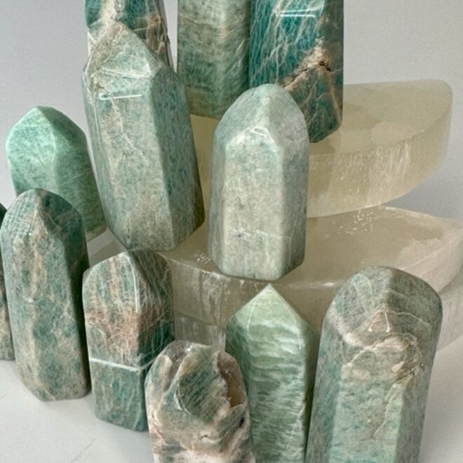 Amazonite Points Small