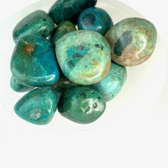 Chrysocolla Tumbled Medium