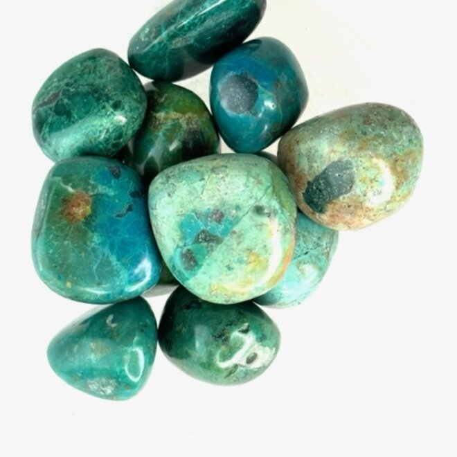 Chrysocolla Tumbled Medium