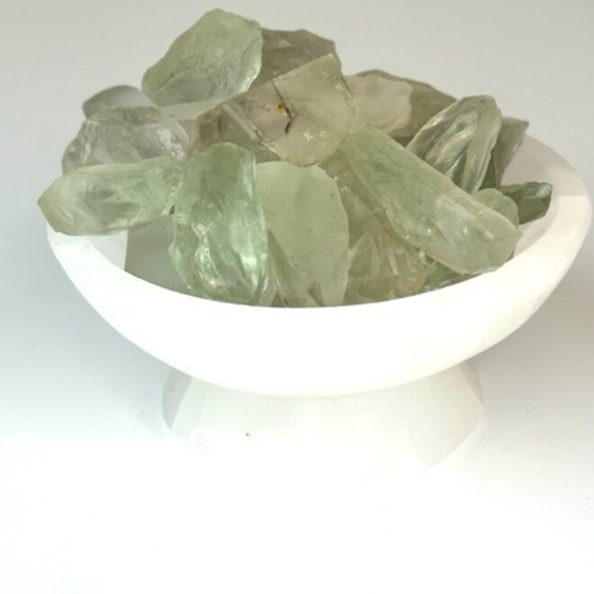 Prasiolite/Green Amethyst Rough Medium